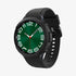 ACS06394 - Galaxy Watch 6 Classic (47mm) Case Liquid Air in matte black showing the front